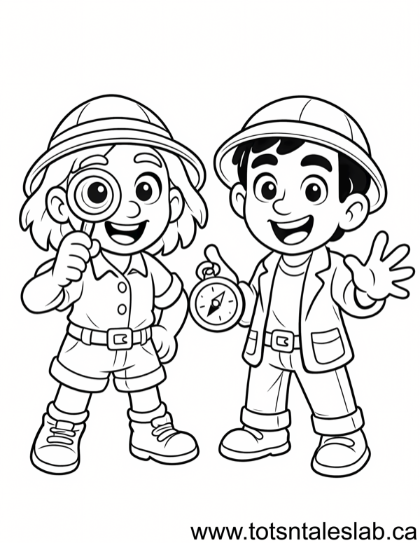 Sam and Max colouring page